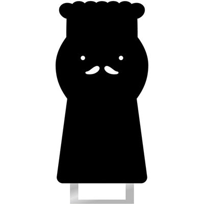 シルエットポップスタンド-GNB シェフ(大サイズ)|誉PRINTING