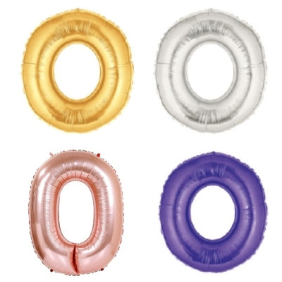 メタリック レターバルーン (ゴールド,シルバー,ローズゴールド,パープル,ブルー,レッド)(7",14",40") 0|誉PRINTING