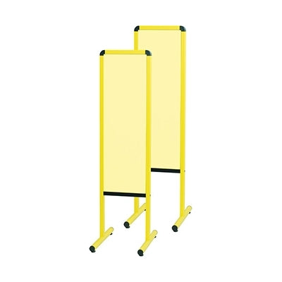 <国産>カラフル案内板 スチールカラーボードイエロー(両面)|誉PRINTING