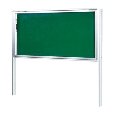 <国産>ハネ上げ式屋外掲示板(棚付)|誉PRINTING