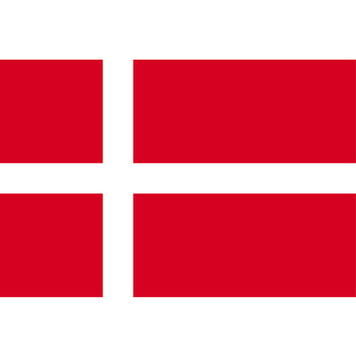 旗(世界の卓上旗) デンマーク-05010401B|誉PRINTING