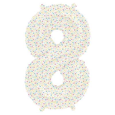 NSB16"スプリンクルズ ナンバー8|誉PRINTING