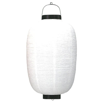 提灯-17号長型提灯 白|誉PRINTING