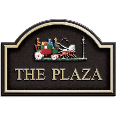 レジン製サイン サンライズタイプ 馬車|誉PRINTING