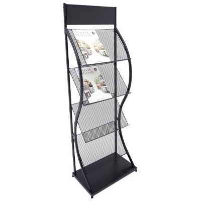 マガジンラック4Mウェーブ-P|誉PRINTING