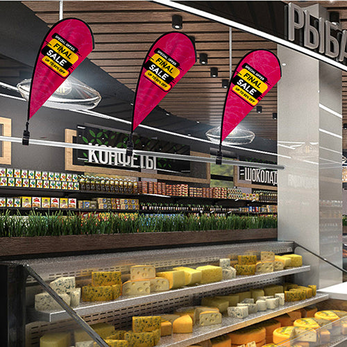 クリップフラッグ ティアドロップ|誉PRINTING