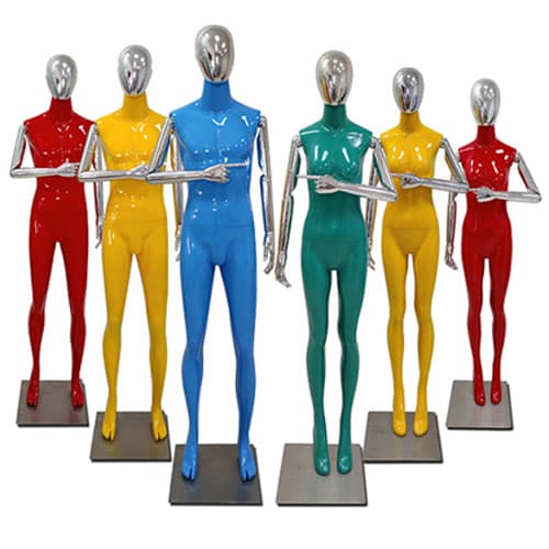 【マルチカラー】全身マネキン|誉PRINTING