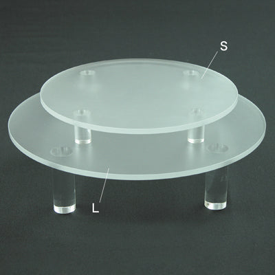 ディスプレイ台 B 丸形(マット)|誉PRINTING