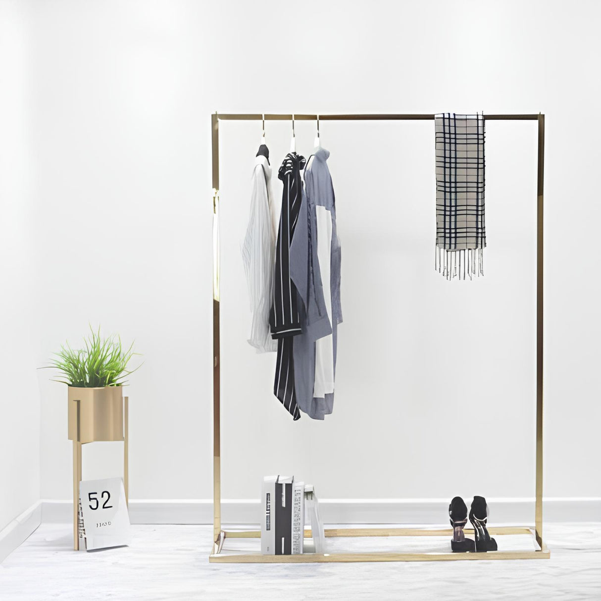 カスタマイズ製メタルハンガーラック23|誉PRINTING