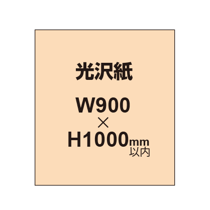 【幅900×縦1000mm以内】ポスター印刷(光沢紙)|誉PRINTING