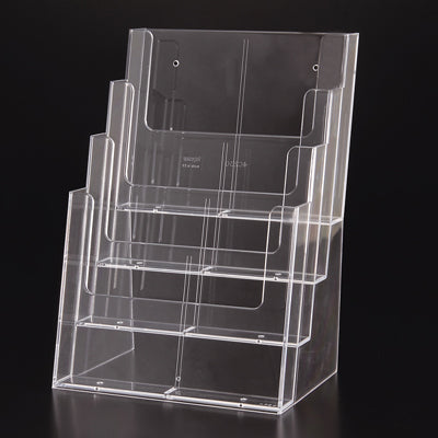 カタログホルダー 4C230 A4 4段|誉PRINTING