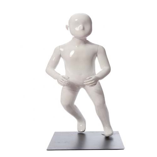 子供用 全身ボディマネキン【ホワイト】(WK-03)|誉PRINTING