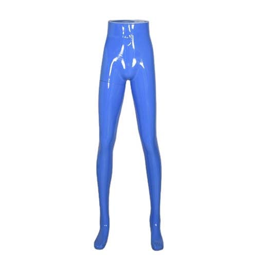 パンツボディ 下半身 男性マネキン【グロスブルー】|誉PRINTING