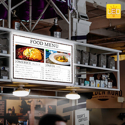 LEDスリムツーオープン|誉PRINTING