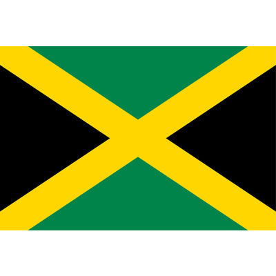 旗(世界の卓上旗) ジャマイカ-05006801B|誉PRINTING