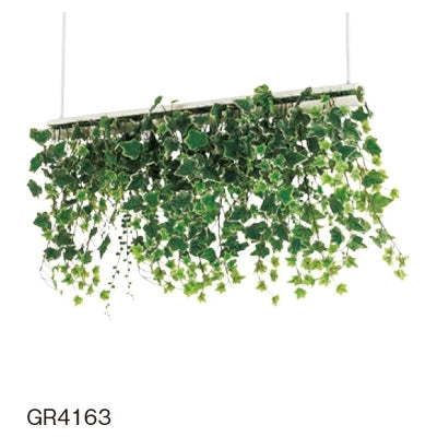 デザインポット しだれグリーン 丸パイプ 吊り下げタイプ|誉PRINTING