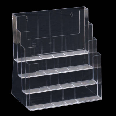 カタログホルダー 4C330 A4ヨコ 4段|誉PRINTING