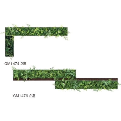 連接グリーン ライン&スリット 2連セット|誉PRINTING