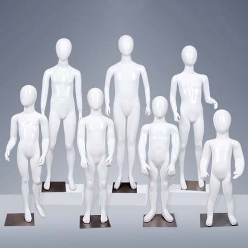 子供用マネキン【ホワイト】|誉PRINTING