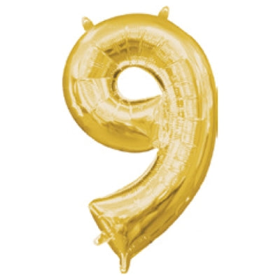 AG16"ナンバーズ ゴールド 数字「9」|誉PRINTING