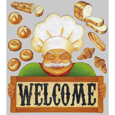 巨大ウィンドウシール デコカット-GNB シェフ2|誉PRINTING