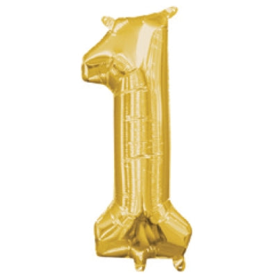 AG16"ナンバーズ ゴールド 数字「1」|誉PRINTING