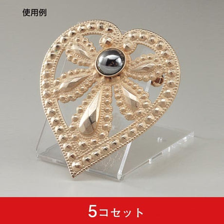 ピアス・ブローチ兼用スタンド (5コセット)|誉PRINTING