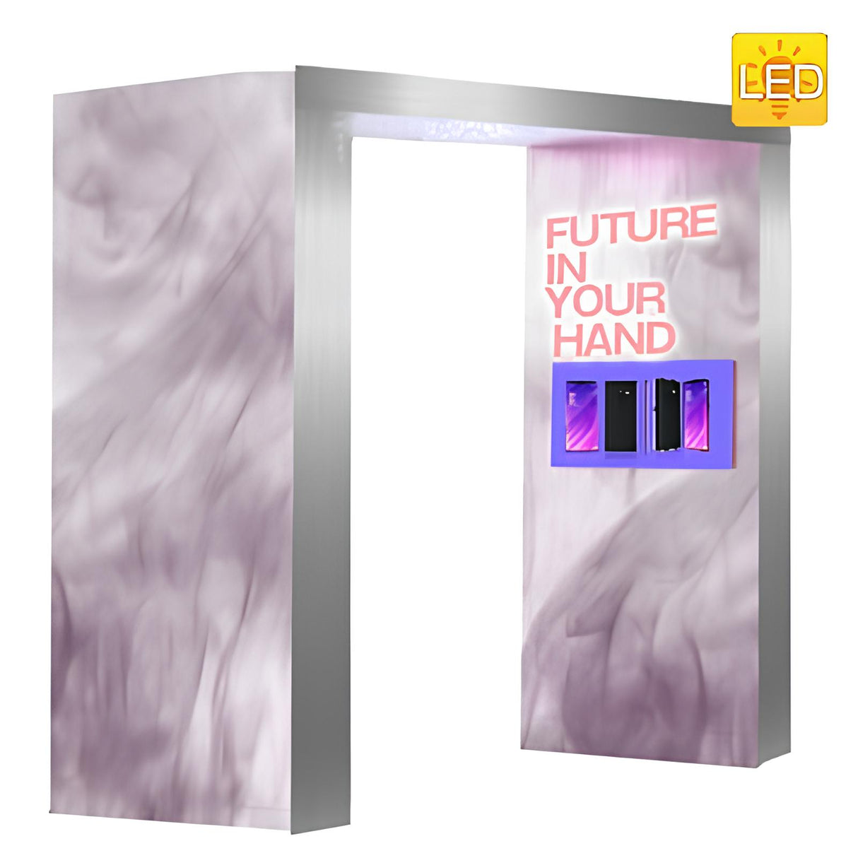 セゴLED内照式バックパネルブリッジセットW85×H250|誉PRINTING