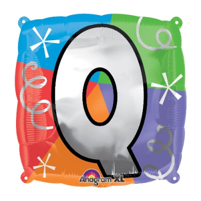 AG18"SHP デザイナーレターバルーン Q|誉PRINTING