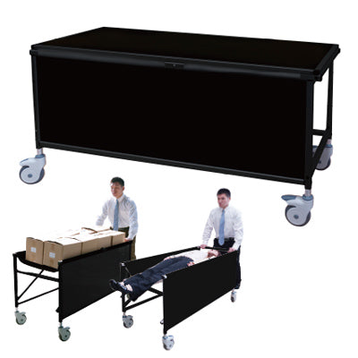 ブラックサポートテーブル 非常搬送用ストレッチャータイプ|誉PRINTING