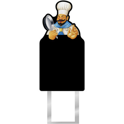 シルエットポップスタンド フルカラー-GNB シェフ1(大サイズ)|誉PRINTING