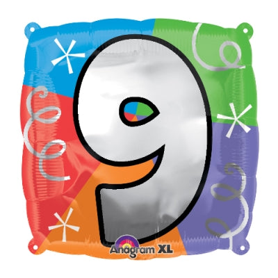 AG18"SHP デザイナーレターバルーン 9|誉PRINTING