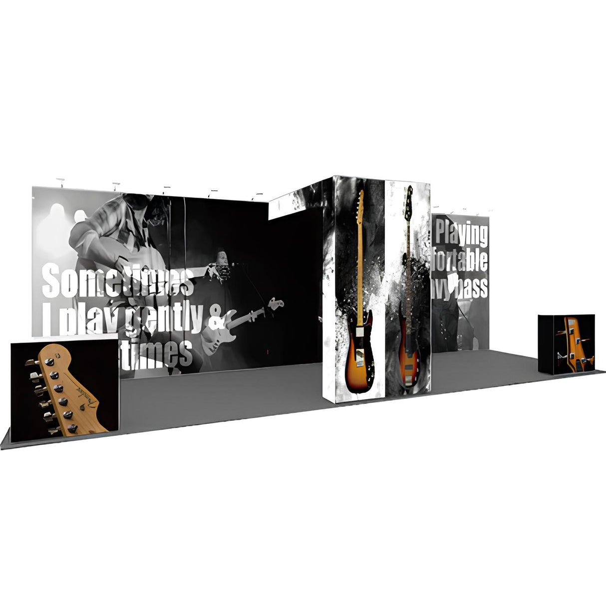 レゴポップアップ 3×9kit NO.1【3小間用(3m×9m)】|誉PRINTING