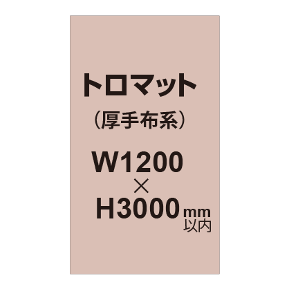 トロマット (厚手布系)【W1200?H3000mm以内】|誉PRINTING
