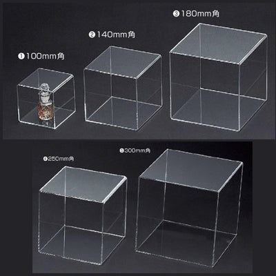 アクリル4面ボックス 透明|誉PRINTING