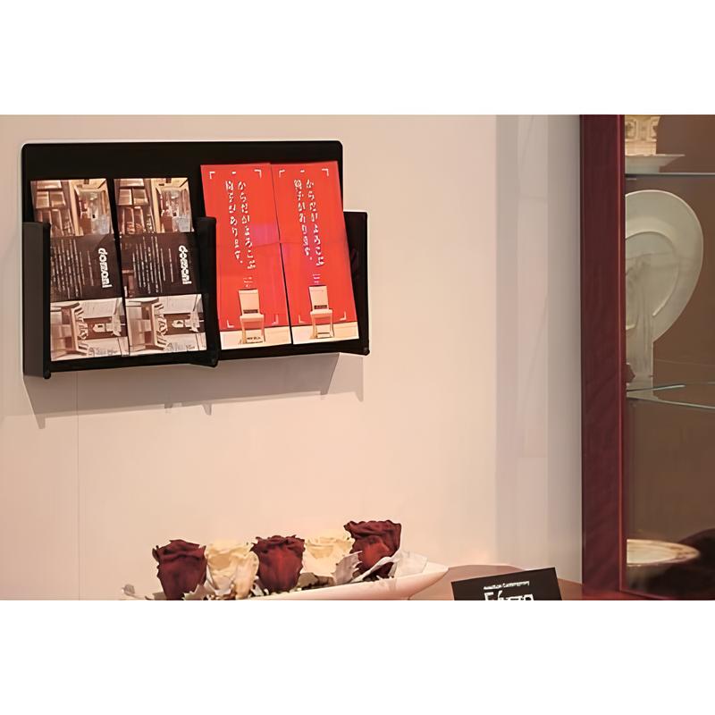 HRアクリル壁面ラックA4判|誉PRINTING