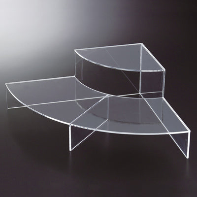 コーナー2段ディスプレイ台|誉PRINTING