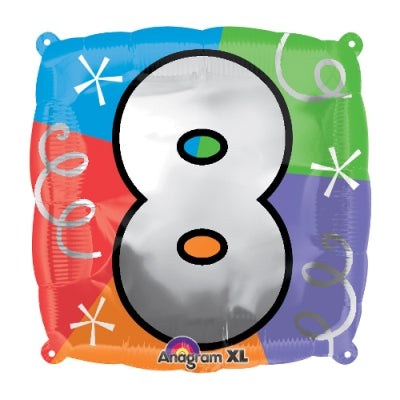 AG18"SHP デザイナーレターバルーン 8|誉PRINTING