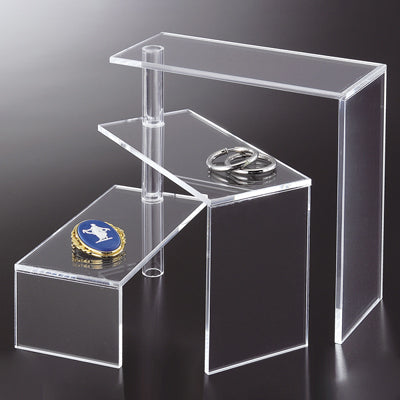 段違い陳列台 角型|誉PRINTING