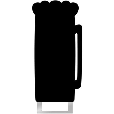シルエットポップスタンド-GNB ビールジョッキ(大サイズ)|誉PRINTING