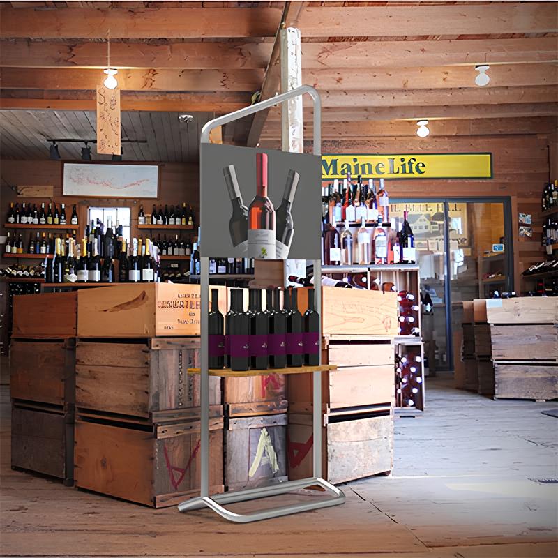 アングルバナー 棚付きAタイプ(W600)|誉PRINTING