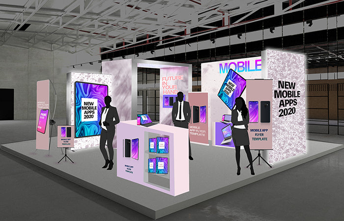 セットディスプレイ セゴLED内照式バックパネル(両面印刷) D|誉PRINTING