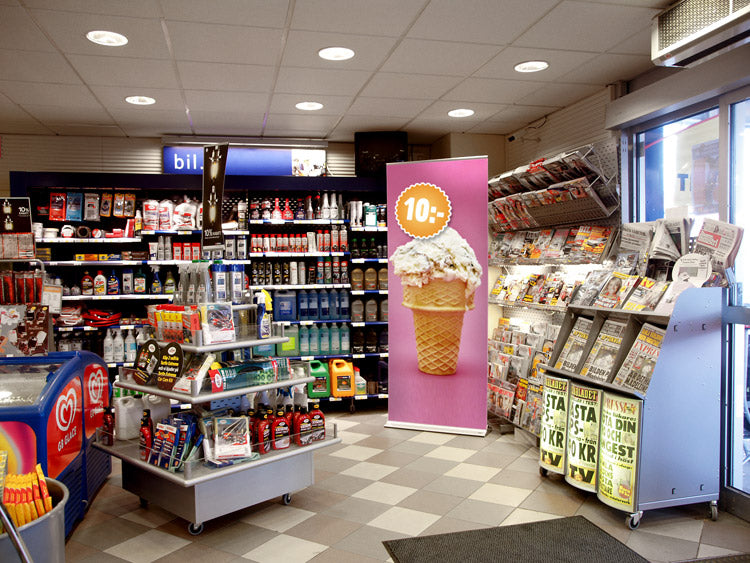 ロールアップバナー・クイックスクリーン エコノミ85(W850)|誉PRINTING