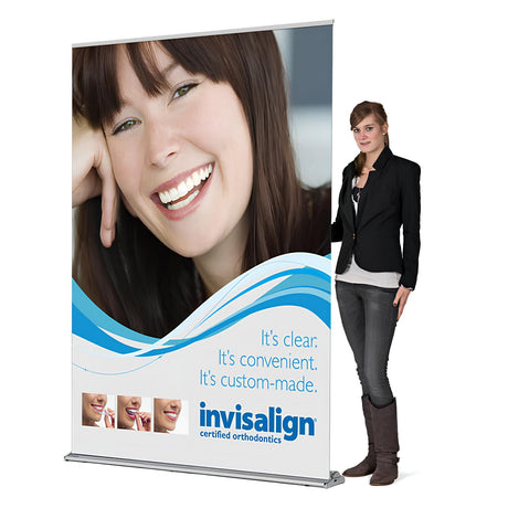 ロールアップバナー・クイックスクリーン エコノミ150(W1500)|誉PRINTING