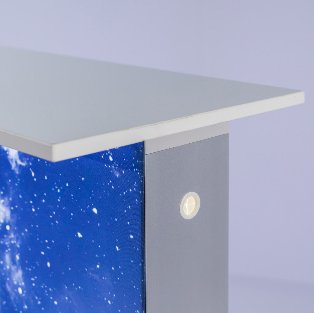 セゴLED内照式バックパネル カウンター100×100用天板のみ|誉PRINTING