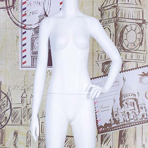 ヘッドレス 女性マネキン【マットホワイト】|誉PRINTING