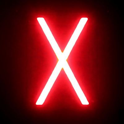 ABCブライト アルファベット X|誉PRINTING