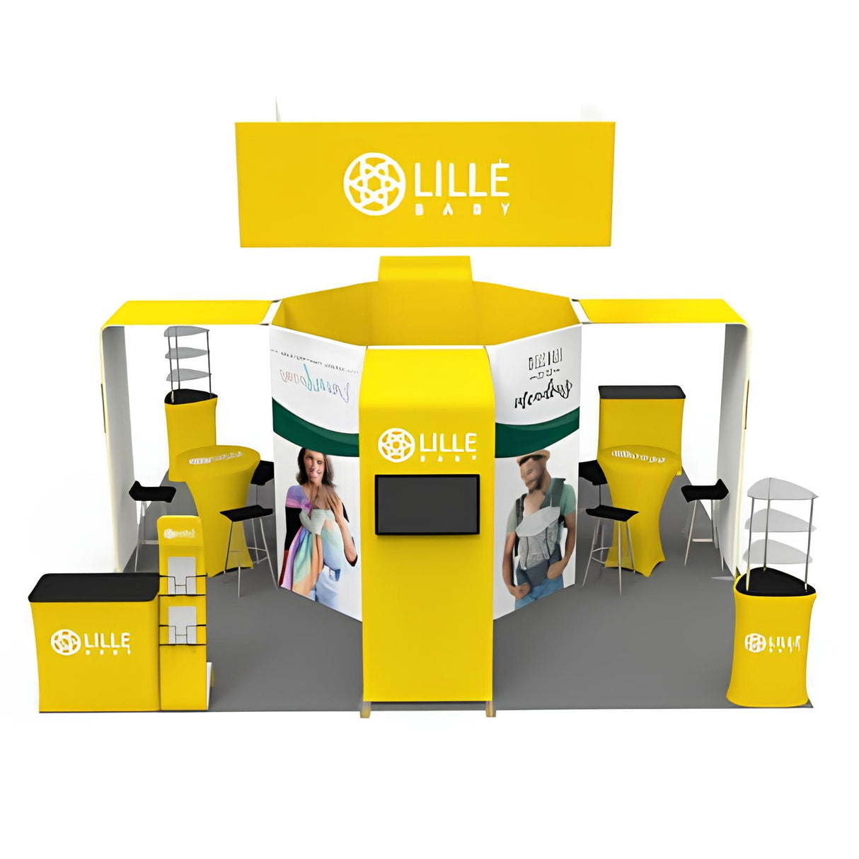 セットディスプレイセット 16【4小間 (6m×6m)】|誉PRINTING