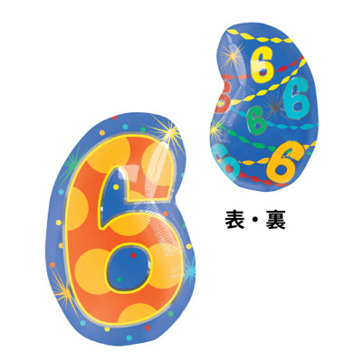 AG18"SHP 「6」コンフェッティドッツ|誉PRINTING