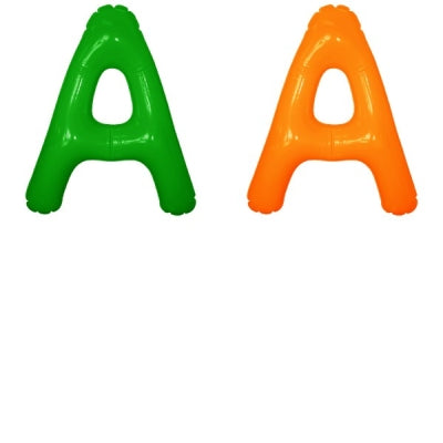 エアポップレターバルーン (ピンク,レッド,ブルー,イエロー,グリーン,オレンジ) 「A」|誉PRINTING